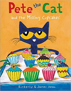 Pete the Cat and the missing cupcakes by James Dean