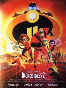 Incredibles 2 movie poster