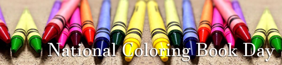 National Coloring Book Day - event for adults - Liberal Memorial Library