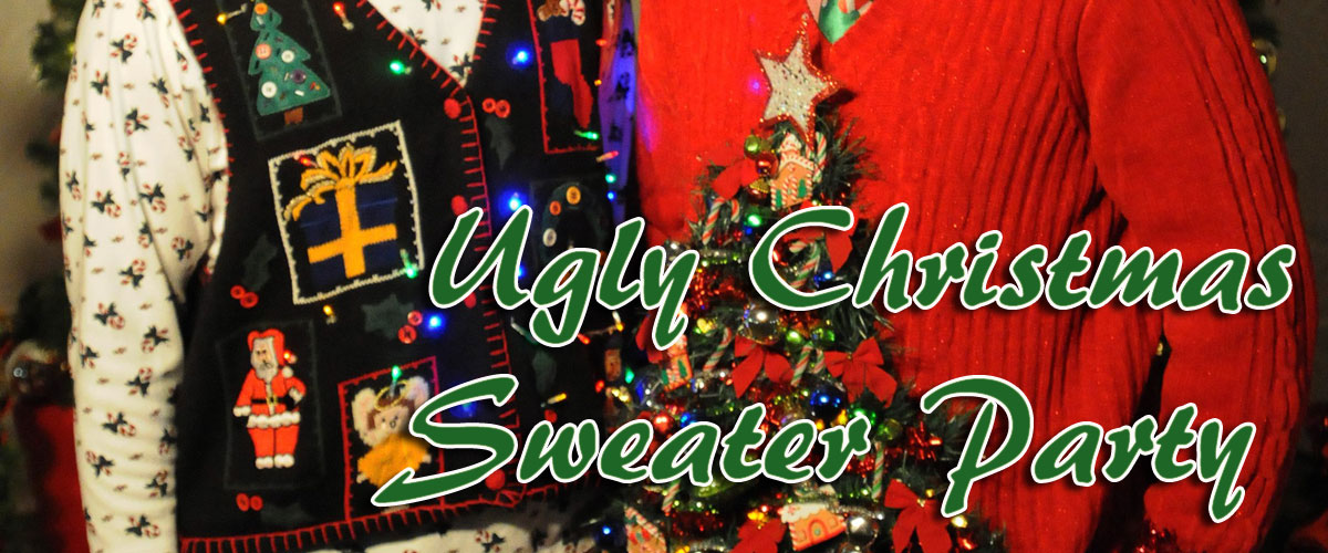 Ugly Christmas sweater party