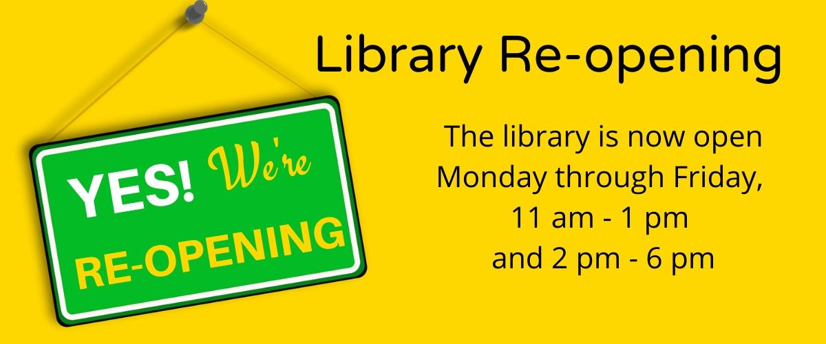 Library Reopening