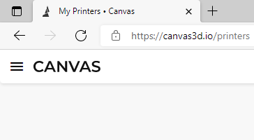 canvas menu