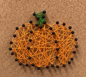pumpkin string art