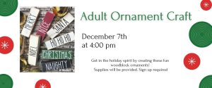 Adult Christmas Craft