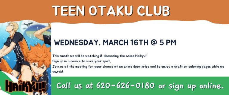 March 2022 Teen Otaku Club
