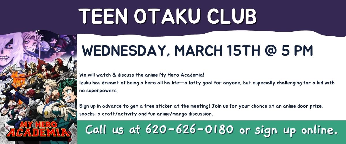 March 2023 Teen Otaku Club