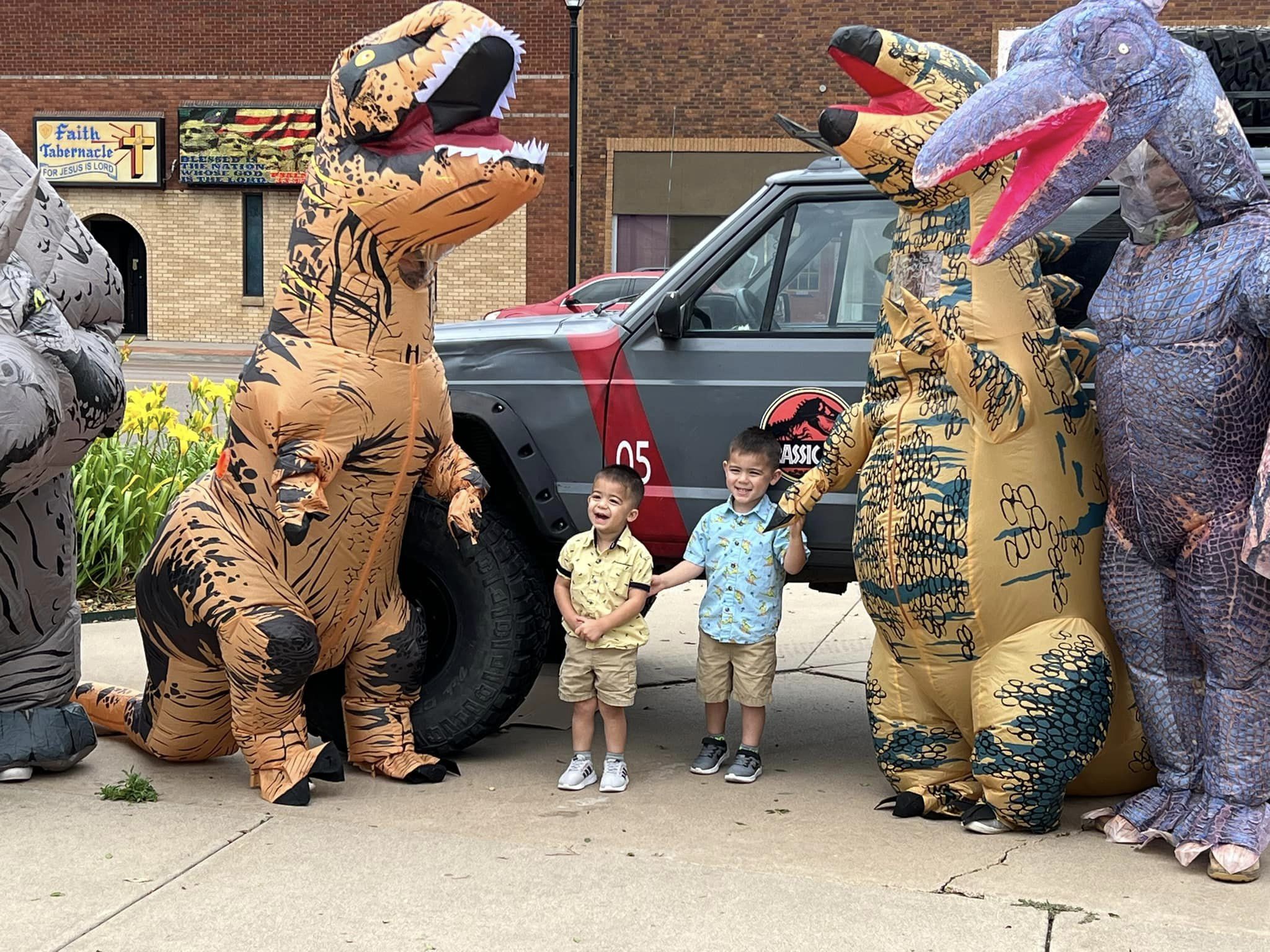 We had a ROARING good time at our Jurassic Park Storytime on July 6th 2023
