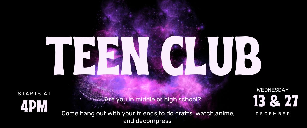 Teen Otaku Club May – Liberal Memorial Library