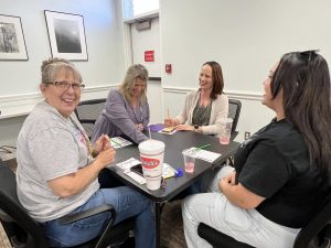 Our February 28th Mardi Gras themed Bunco party was a festive occasion filled with laughter and fun!