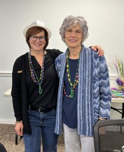 Our February 28th Mardi Gras themed Bunco party was a festive occasion filled with laughter and fun!