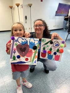 Our patrons proved that you can make something out of nothing - they took our random craft supplies and turned them into masterpieces at our Bad Art program on June 18th!!