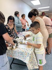 Our patrons proved that you can make something out of nothing - they took our random craft supplies and turned them into masterpieces at our Bad Art program on June 18th!!