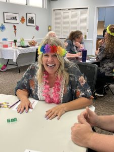June 13th - The Luau Bunco Party was a blast! So much laughter, snacks, dice flying everywhere, friendship galore! Really fun time!