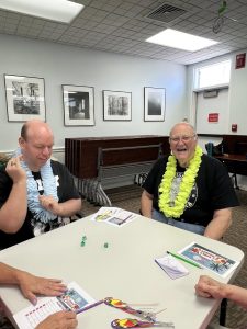 June 13th - The Luau Bunco Party was a blast! So much laughter, snacks, dice flying everywhere, friendship galore! Really fun time!