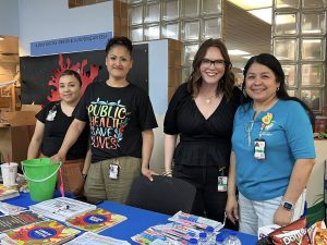 We kicked off the “Color Our World” Summer Reading program bringing books, creativity, and community together to make this summer unforgettable! Thank you to Dan Dan the Magic Man for concluding the day with a swirl of color and magic!