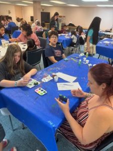 Tuesday June 3rd - We've been having so much fun with Summer Reading, we haven't had a chance to share it all! But trust me, our Family Craft Day was a real treat - paint makes everything better!