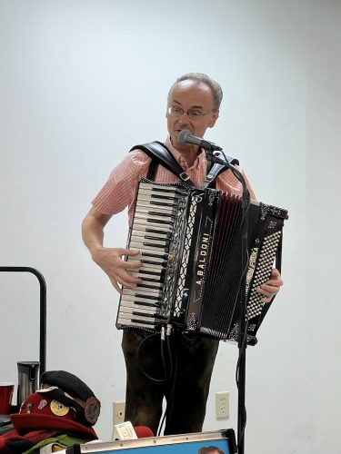 On June 12th, we had a great time with Wisconsin Schneider (Polka Mike!) telling jokes, playing pranks, and doing the chicken dance! We love you, Mike!