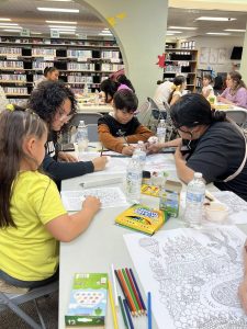 June 5th - Coloring, snacks, and soothing music combined for a relaxing and enjoyable time for everyone at our Cozy Coloring program!