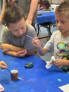 Tuesday June 3rd - We've been having so much fun with Summer Reading, we haven't had a chance to share it all! But trust me, our Family Craft Day was a real treat - paint makes everything better!