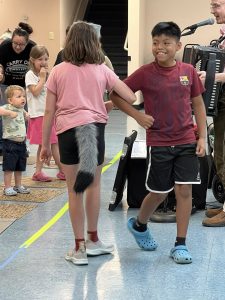 On June 12th, we had a great time with Wisconsin Schneider (Polka Mike!) telling jokes, playing pranks, and doing the chicken dance! We love you, Mike!