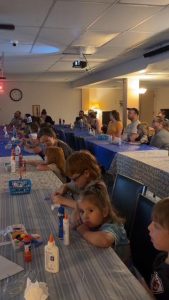On June 10th, Jennifer Hanson with Smoky Hills PBS brought the fun to the library with her craft and story time!