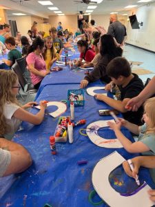 On June 10th, Jennifer Hanson with Smoky Hills PBS brought the fun to the library with her craft and story time!