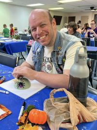 Our patrons proved that you can make something out of nothing - they took our random craft supplies and turned them into masterpieces at our Bad Art program on June 18th!!