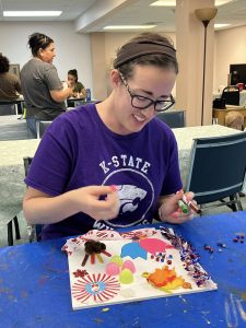 Our patrons proved that you can make something out of nothing - they took our random craft supplies and turned them into masterpieces at our Bad Art program on June 18th!!