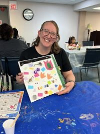 Our patrons proved that you can make something out of nothing - they took our random craft supplies and turned them into masterpieces at our Bad Art program on June 18th!!