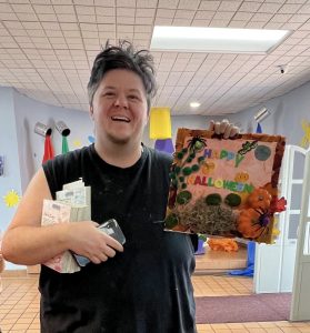 Our patrons proved that you can make something out of nothing - they took our random craft supplies and turned them into masterpieces at our Bad Art program on June 18th!!