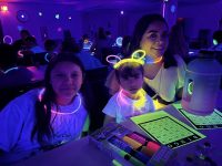 On Thursday, June 25th, we all had a lot of fun with Blacklight Bingo.