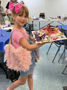 Our patrons proved that you can make something out of nothing - they took our random craft supplies and turned them into masterpieces at our Bad Art program on June 18th!!