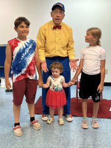What a riot! On June 17th Richard Renner had kids and adults both cracking up with his hilarious antics! We were so happy to have you here!