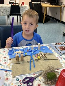 Our patrons proved that you can make something out of nothing - they took our random craft supplies and turned them into masterpieces at our Bad Art program on June 18th!!