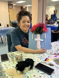 Our patrons proved that you can make something out of nothing - they took our random craft supplies and turned them into masterpieces at our Bad Art program on June 18th!!