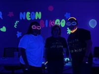 On Thursday, June 25th, we all had a lot of fun with Blacklight Bingo.