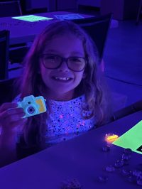 On Thursday, June 25th, we all had a lot of fun with Blacklight Bingo.