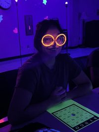 On Thursday, June 25th, we all had a lot of fun with Blacklight Bingo.