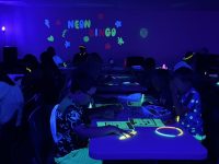On Thursday, June 25th, we all had a lot of fun with Blacklight Bingo.