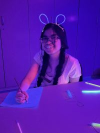 On Thursday, June 25th, we all had a lot of fun with Blacklight Bingo.