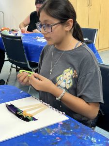 Our patrons proved that you can make something out of nothing - they took our random craft supplies and turned them into masterpieces at our Bad Art program on June 18th!!