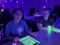 On Thursday, June 25th, we all had a lot of fun with Blacklight Bingo.