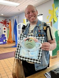 Our patrons proved that you can make something out of nothing - they took our random craft supplies and turned them into masterpieces at our Bad Art program on June 18th!!
