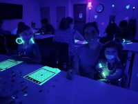 On Thursday, June 25th, we all had a lot of fun with Blacklight Bingo.