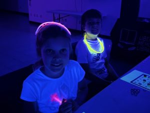 On Thursday, June 25th, we all had a lot of fun with Blacklight Bingo.
