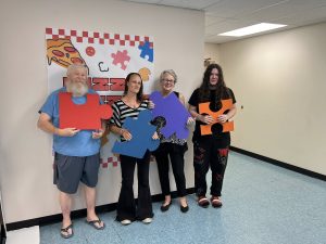 On Thursday July 31st, our Pizza Puzzle Palooza brought smiles, slices and serious puzzle skills!! We had a blast!