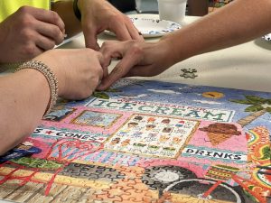 On Thursday July 31st, our Pizza Puzzle Palooza brought smiles, slices and serious puzzle skills!! We had a blast!