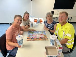 On Thursday July 31st, our Pizza Puzzle Palooza brought smiles, slices and serious puzzle skills!! We had a blast!