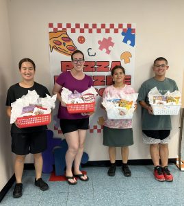 On Thursday July 31st, our Pizza Puzzle Palooza brought smiles, slices and serious puzzle skills!! We had a blast!